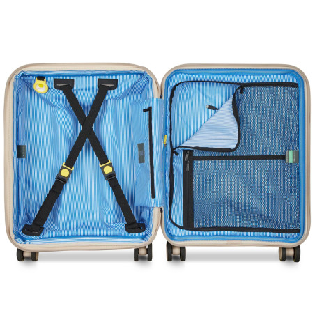 Delsey Lutece Carry-on Slim Expandable Suitcase 4 Wheels 55 CM TSA ...