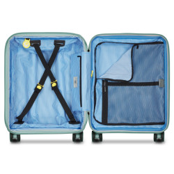 Delsey Lutece Carry-on Slim Expandable Suitcase 4 Wheels 55 CM TSA ...