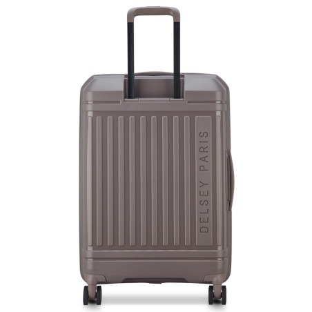 Delsey Lutece Expandable Check-in Suitcase 4 Wheels 69 CM TSA Brown