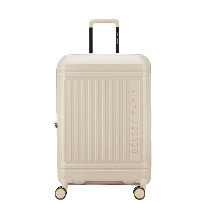 Delsey Lutece Valise Soute Extensible 4 Roues 69 CM TSA Beige
