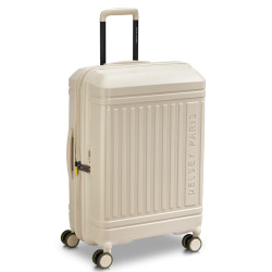 Delsey Lutece Expandable Check-in Suitcase 4 Wheels 69 CM TSA Beige