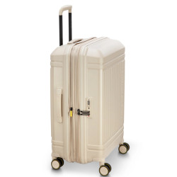 Delsey Lutece Expandable Check-in Suitcase 4 Wheels 69 CM TSA Beige