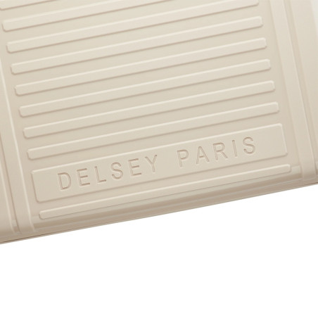 Delsey Lutece Expandable Check-in Suitcase 4 Wheels 69 CM TSA Beige
