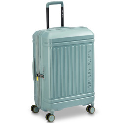 Delsey Lutece Expandable Check-in Suitcase 4 Wheels 69 CM TSA Sage ...