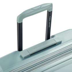Delsey Lutece Valise Soute Extensible 4 Roues 69 CM TSA Vert Sauge poignée