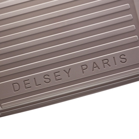 Delsey Lutece Grande Valise Extensible 4 Roues 76 CM TSA Marron logo