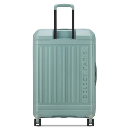 Delsey Lutece Large Expandable 4-Wheel Suitcase 76 CM TSA Sage Green