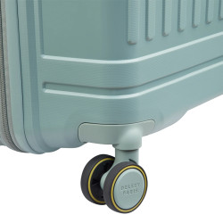 Delsey Lutece Large Expandable 4-Wheel Suitcase 76 CM TSA Sage Green