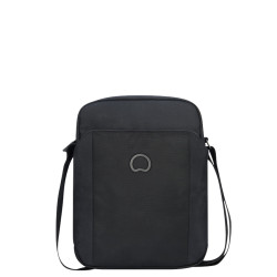 Delsey Picpus Sac Porté Travers Recyclé 2 Compartiments Noir