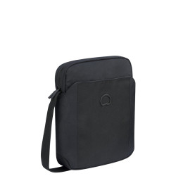 Delsey Picpus Recycled Crossbody Bag 2 Compartments Black