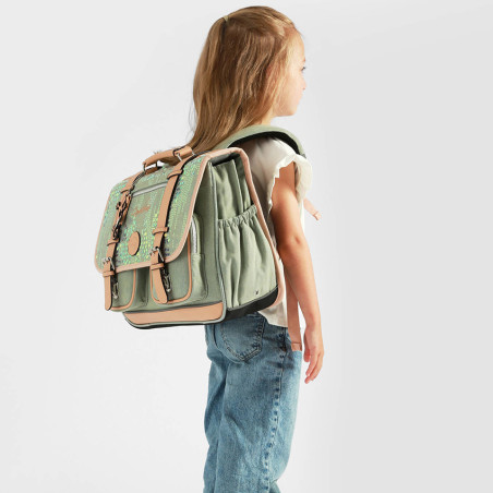 Chameleon Vintage Fantasy Girl 38cm Backpack Holographic Denim