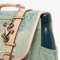 Chameleon Vintage Fantasy Girl 38cm Backpack Holographic Denim
