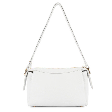 Lancaster Dune Tote Bag in Grained Leather 529-96 White