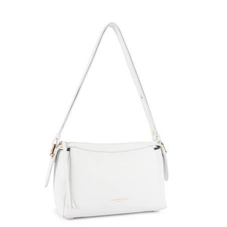 Lancaster Dune Tote Bag in Grained Leather 529-96 White