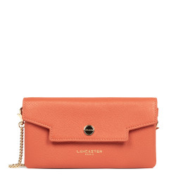 Lancaster Mademoiselle Grace Leather Pouch 172-32 Orange