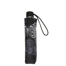 Isotoner Parapluie Pliant Manuel Papillon Dentelle