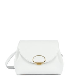 Lancaster Milano Pia Small Tote Bag 547-130 White