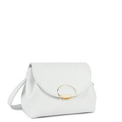 Lancaster Milano Pia Small Tote Bag 547-130 White