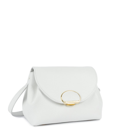 Lancaster Milano Pia Small Tote Bag 547-130 White