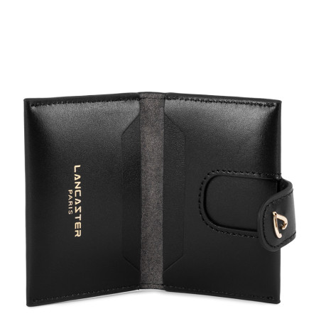 Lancaster Paris Philos Porte Cartes 131-070 Noir ouvert