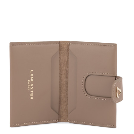 Lancaster Paris Philos Porte Cartes 131-070 Praline OUVERT