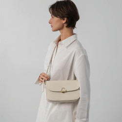 Lancaster Paris Philos Crossbody Bag 531-082 Ecru