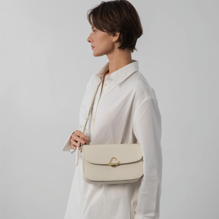 Lancaster Paris Philos Crossbody Bag 531-082 Ecru