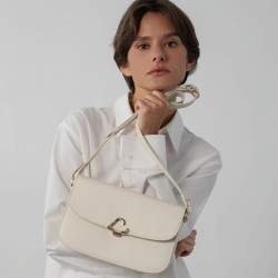 Lancaster Paris Philos Crossbody Bag 531-082 Ecru
