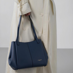 Lancaster Sierra Haus Tote and Shoulder Bag 538-011 Navy Blue