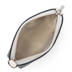 Lancaster Smooth Coin Purse 137-01 Dark Blue Cream