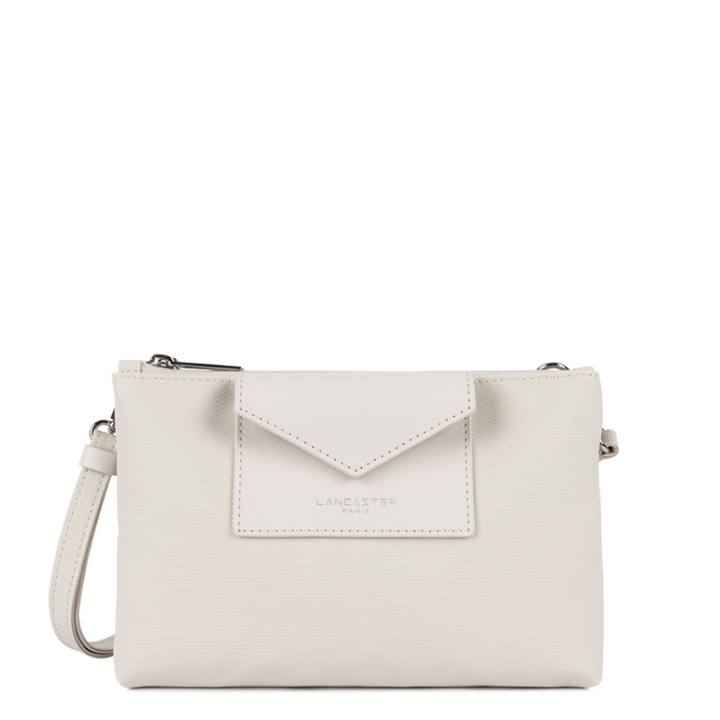 Lancaster Storm KBA Crossbody Bag Double Compartment 516-70 Cream