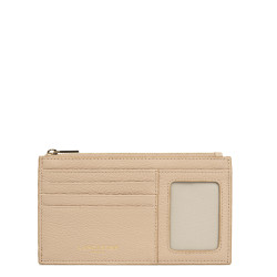 Lancaster Dune Card Holder 129-32 Dark Beige