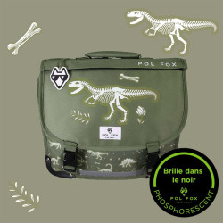 Pol Fox Reversible Backpack 38cm Jurassic