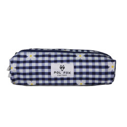 Pol Fox Double Compartment Daisy Pencil Case