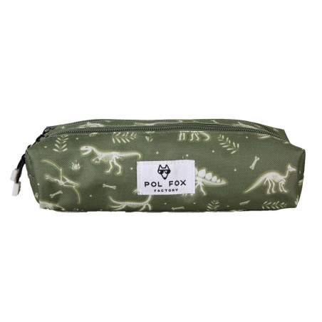 Pol Fox Double Compartment Jurassic Pencil Case
