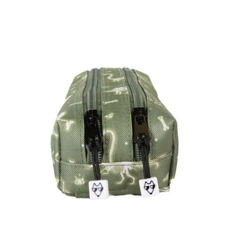 Pol Fox Trousse Double Jurassic fermetures