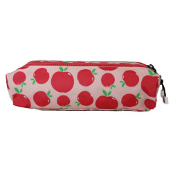 Pol Fox Double Compartment Pencil Case Pompom