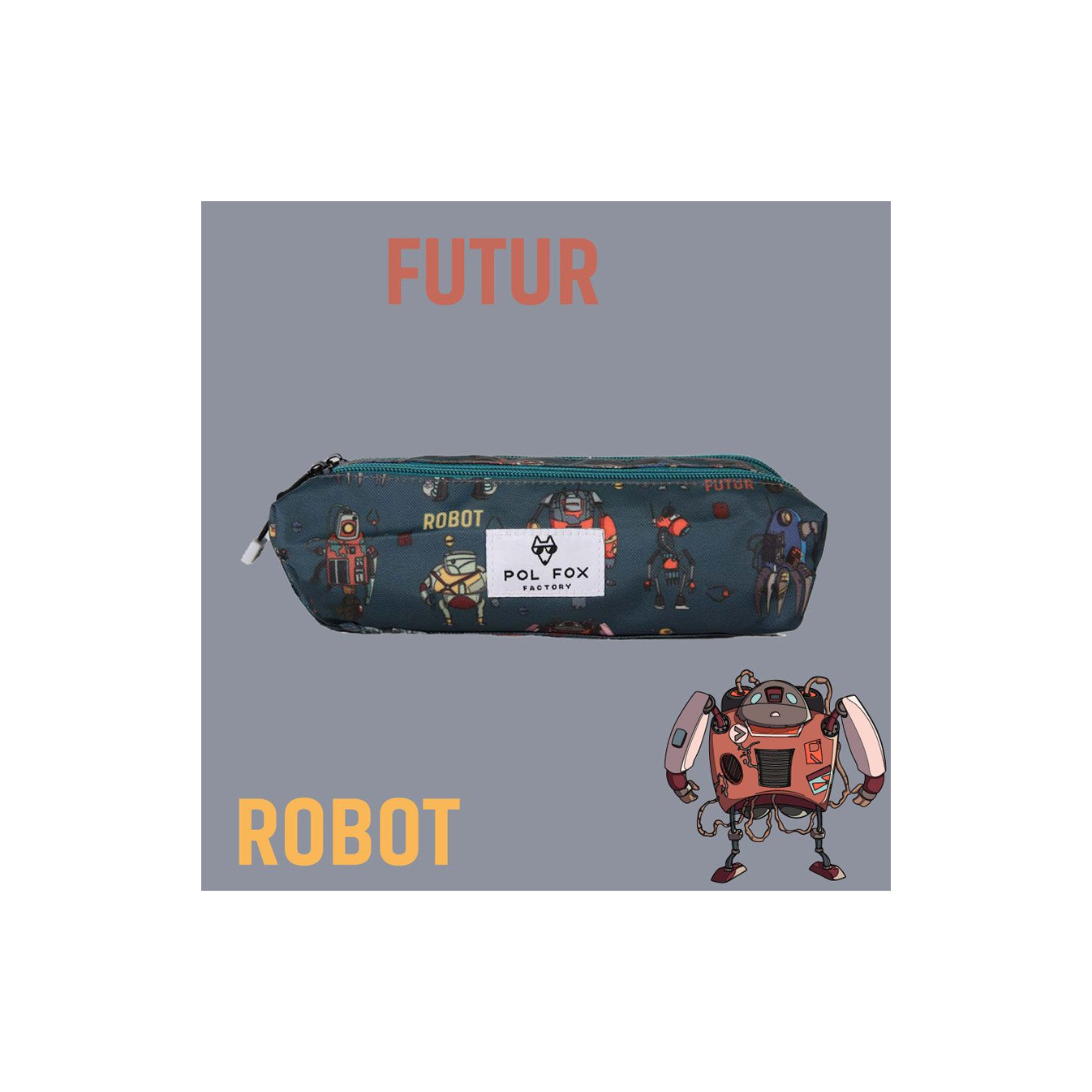 Pol Fox Trousse Double Robot