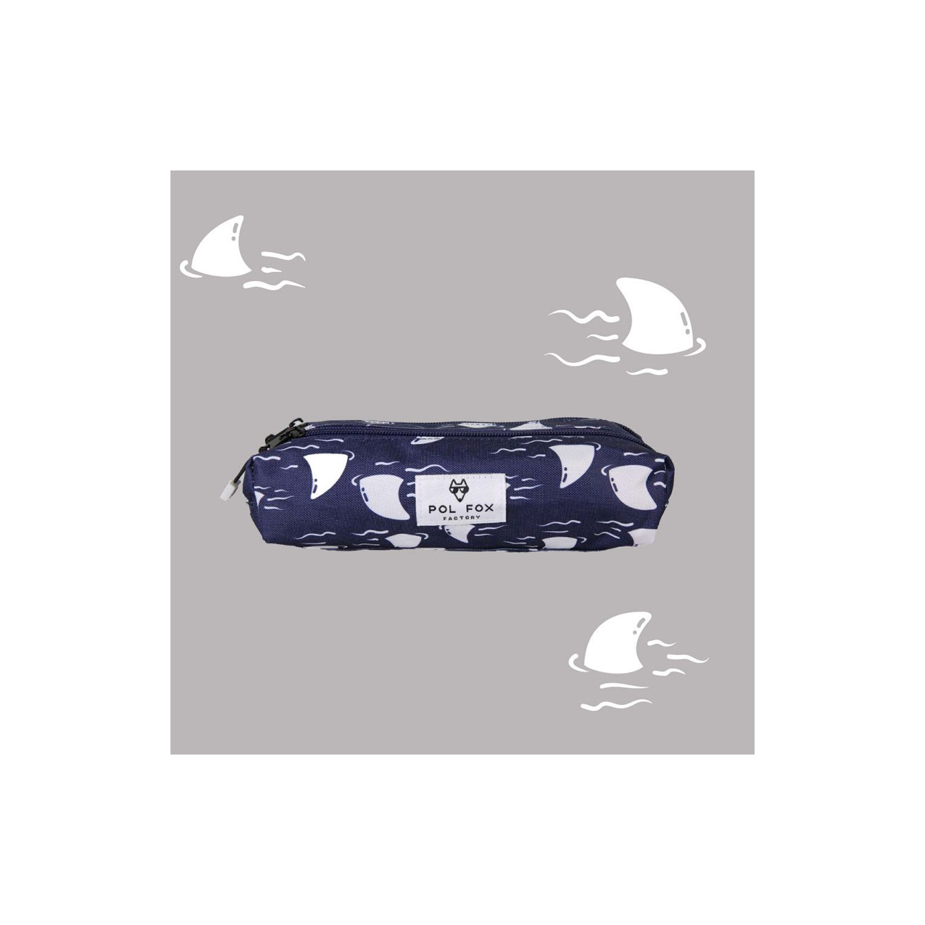 Pol Fox Double Compartment Pencil Case