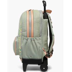 Caméléon Vintage Fantasy Sac A Dos A Roulettes 50cm Holographic Denim cote
