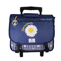 Pol Fox Trolley School Bag 38cm Daisy