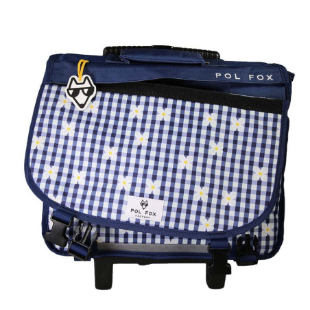 Pol Fox Trolley School Bag 38cm Daisy
