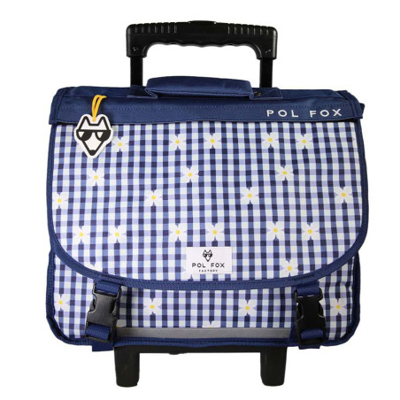 Pol Fox Trolley School Bag 38cm Daisy