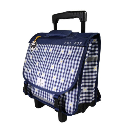 Pol Fox Trolley School Bag 38cm Daisy
