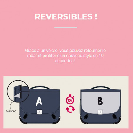 Pol Fox Reversible Backpack 35cm Robot
