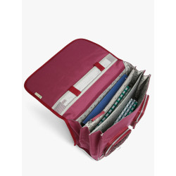 Caméléon Vintage Fantasy Girl Cartable 41cm Glossy Cherry ouvert