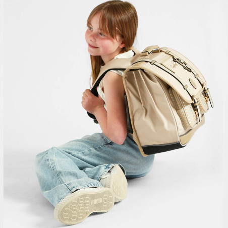 Chameleon Vintage Fantasy Girl 41cm School Bag Shinny Dots