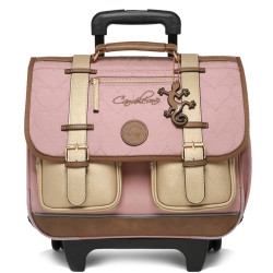 Caméléon Vintage Fantasy Wheeled Backpack 38cm Cozy Heart