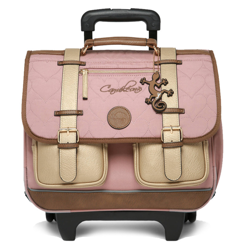 Caméléon Vintage Fantasy Wheeled Backpack 38cm Cozy Heart