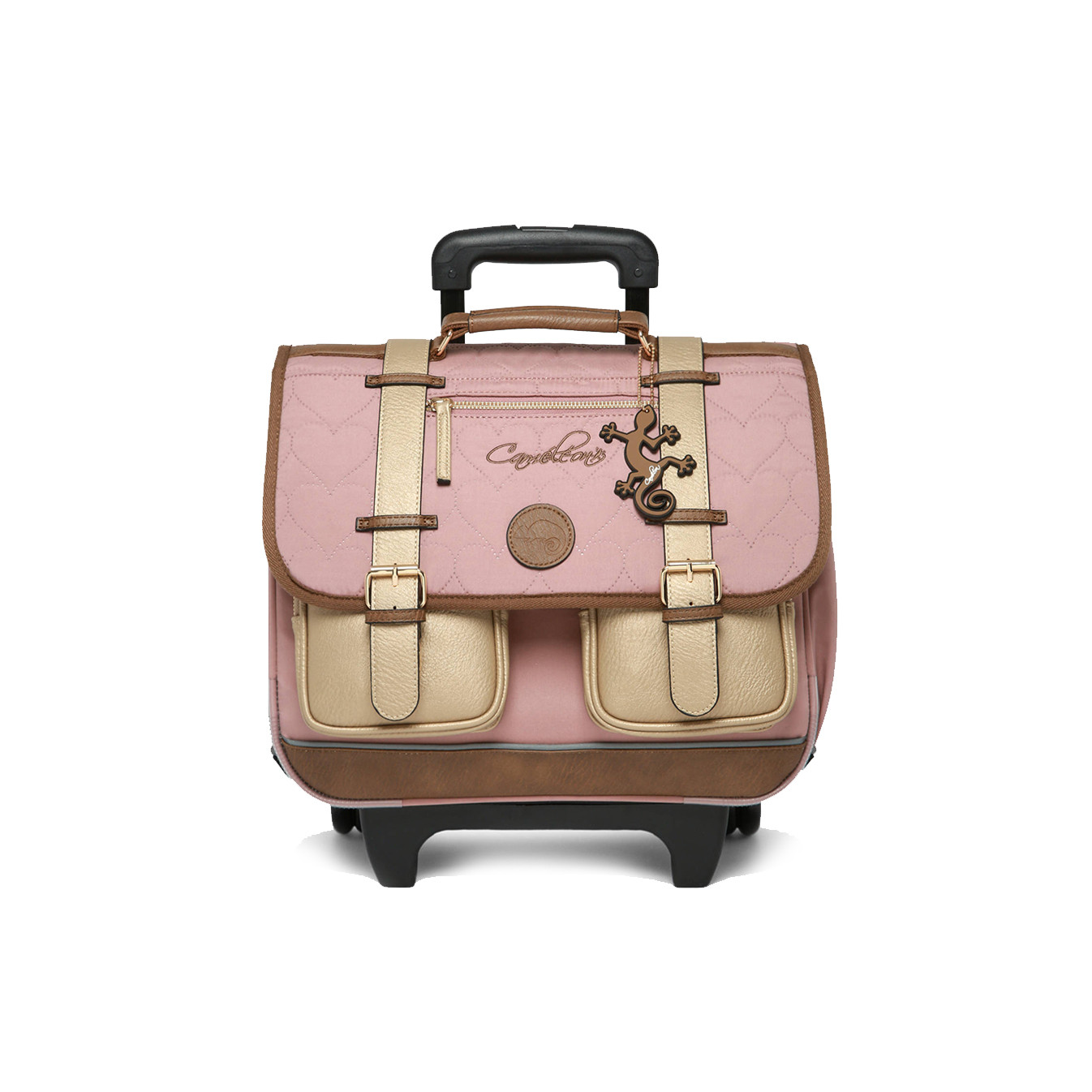 Caméléon Vintage Fantasy Wheeled Backpack 38cm Cozy Heart